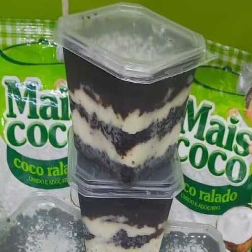 Bolo Prestígio de Pote