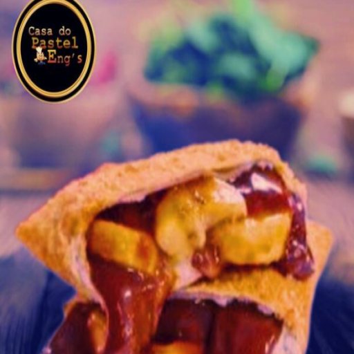 Pastel Banana com Chocolate