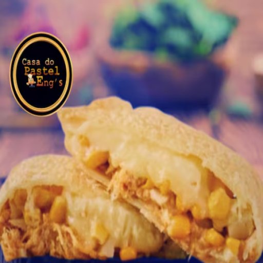 Pastel de Frango com Queijo