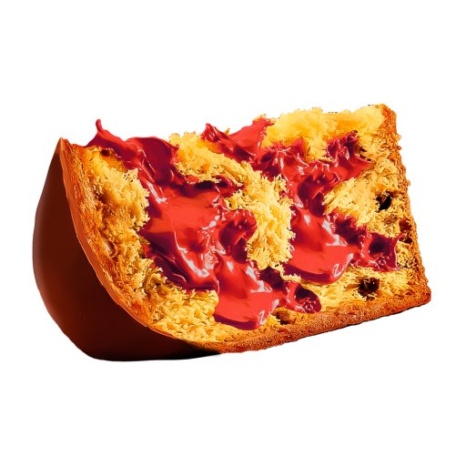 Panetone trufado de morango – 750g