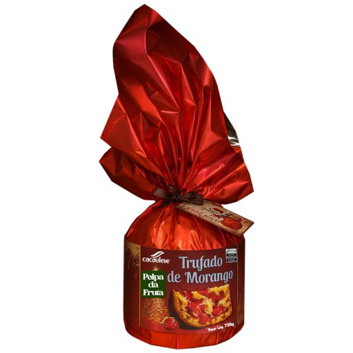 Panetone trufado de morango – 750g