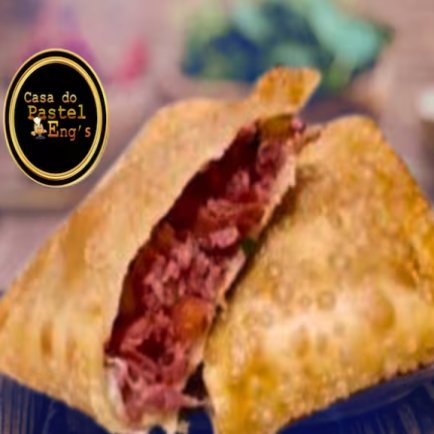 Pastel de Calabresa com Queijo