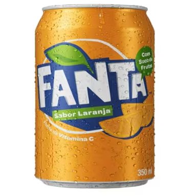 Fanta Laranja Lata 350ml