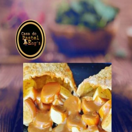 Pastel Banana com Leite Condensado